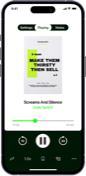 The narrated audiobook